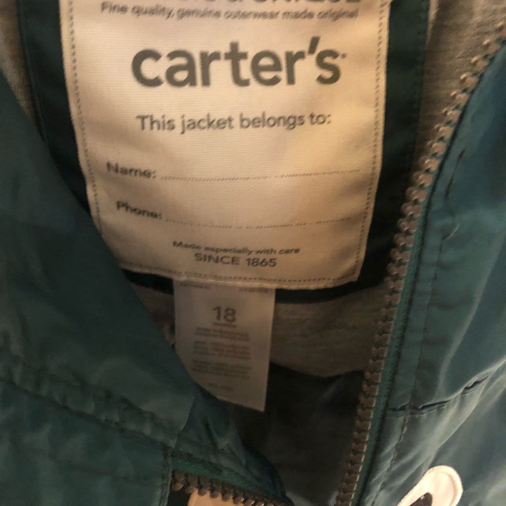 Carters jacket - Picture 2 of 2